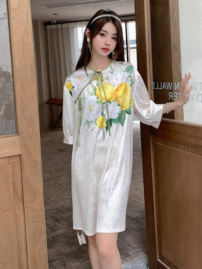 Women's Lace Trim Pajamas Dress Solid Color Sexy Spaghetti Strap Nightdress，Women's Pajamas and Dress