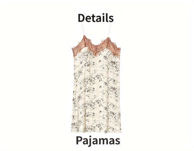 Women's Elegant Modal Pajamas，Built-in Chest Pad，Short Sleeves，Lace Thin Belt with Lining，Knitted Fabric，Straight skirt，Zipper Cardigan，Suitable for Spring, Summer and Autumn - 95%Modal 5%Elastic Fiber